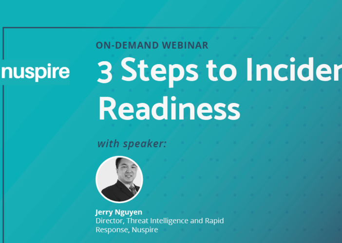 3 Steps to Incident Readiness
